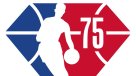 NBA75周年logo