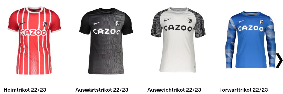 弗赖堡4色球衣2022-2023