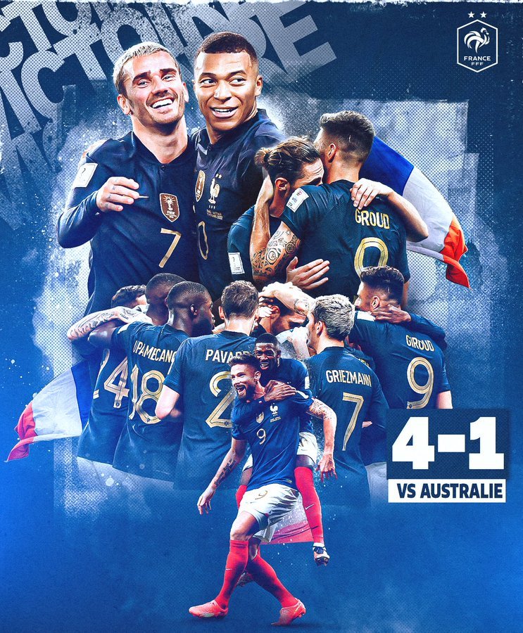 法国4-1澳大利亚