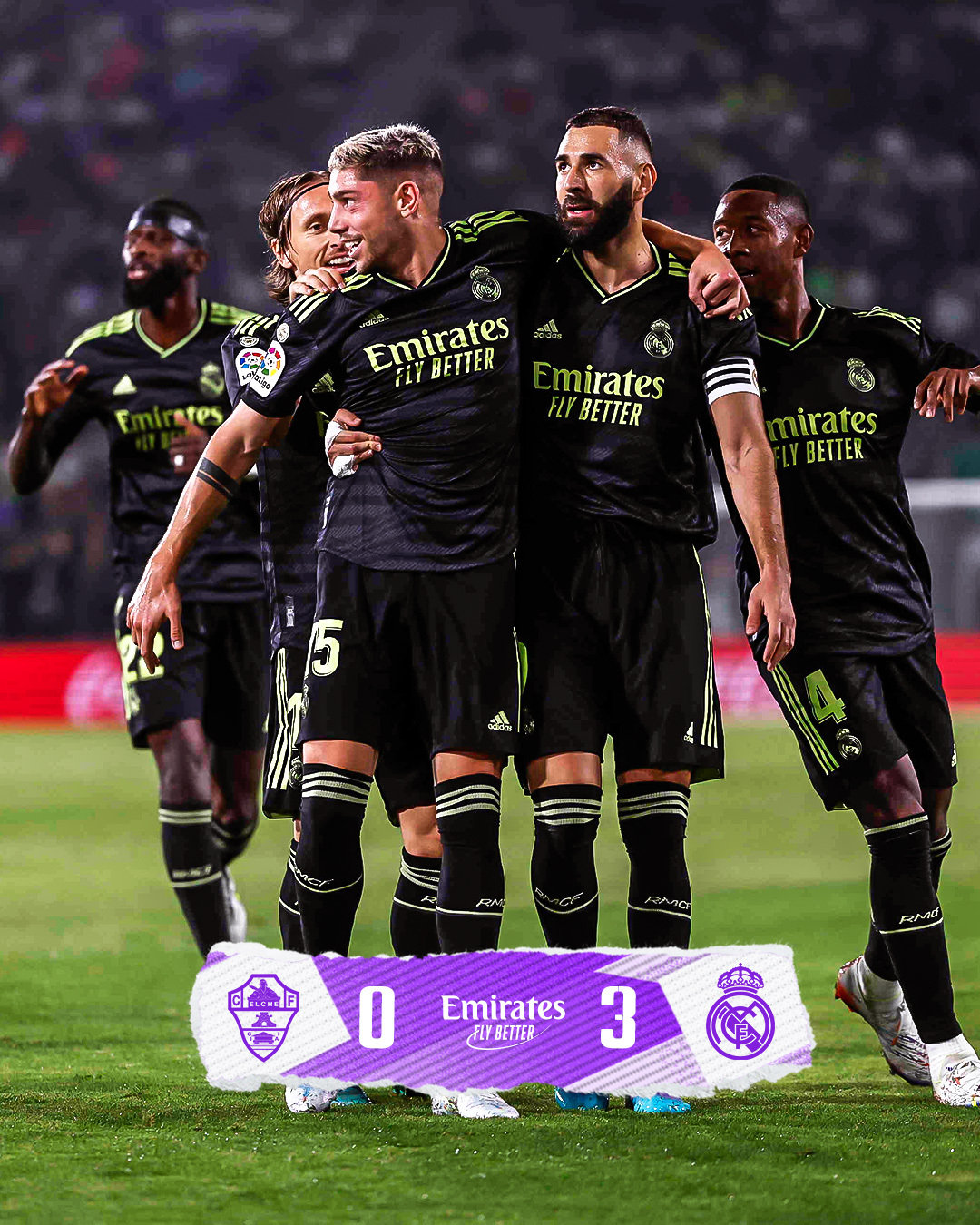 皇马客场曾3-0击溃埃尔切