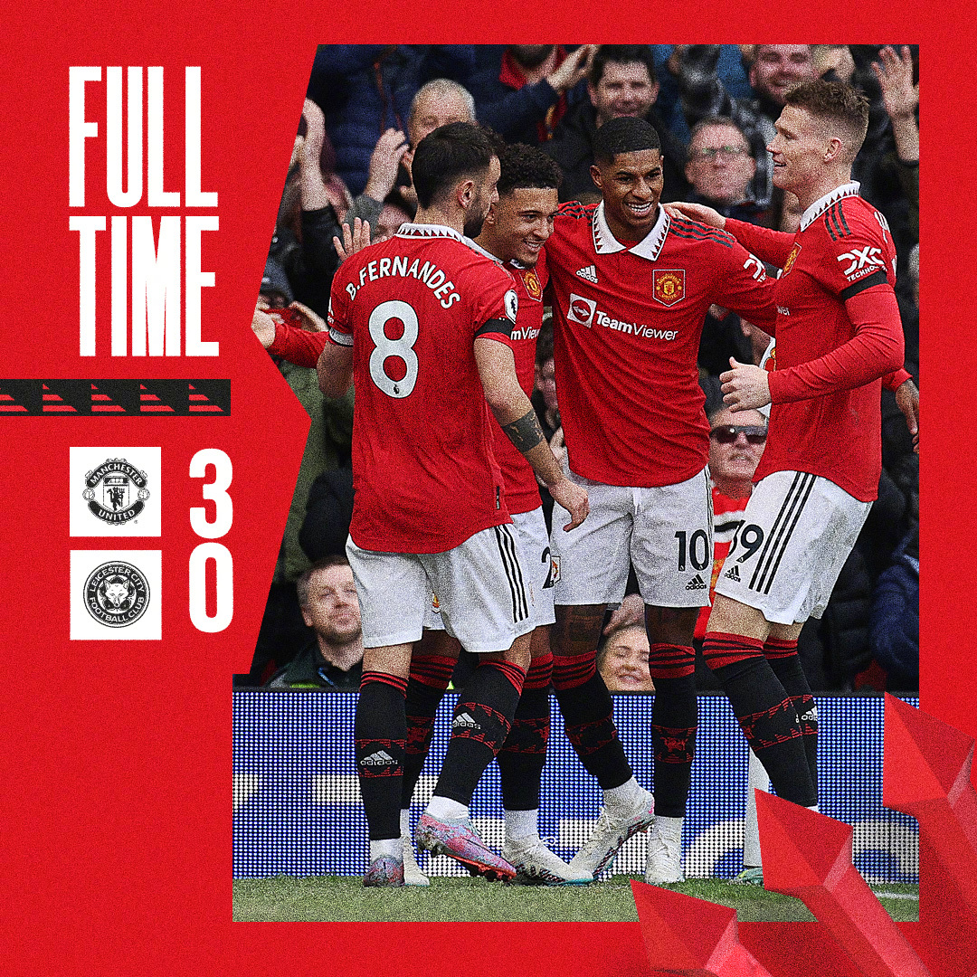 曼联3-0莱斯特城