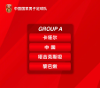 卡塔尔亚洲杯中国队分在A组