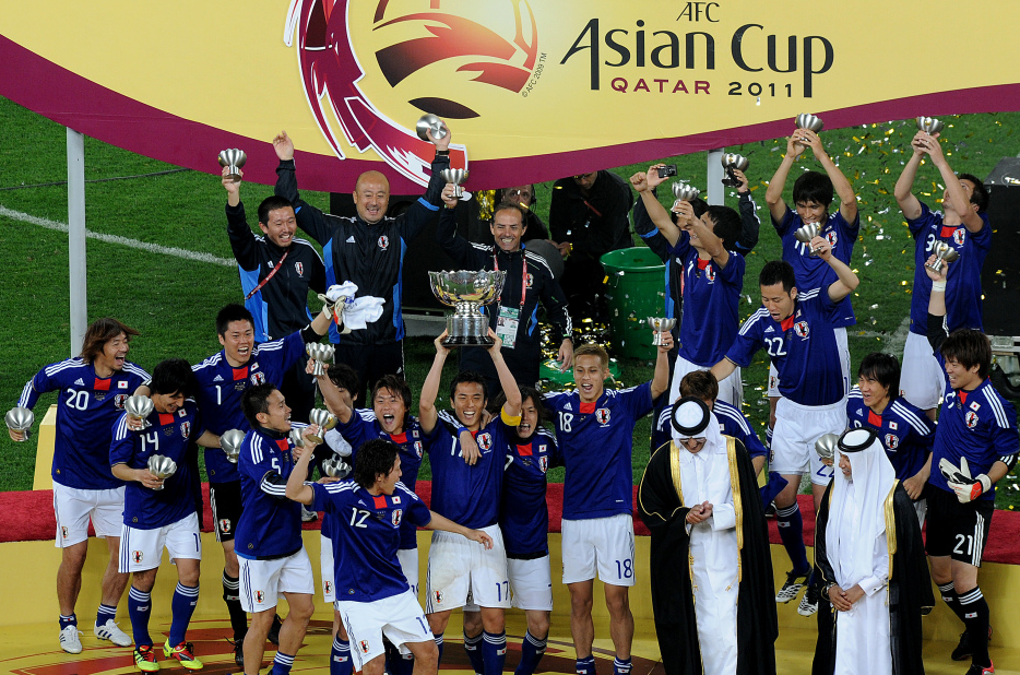日本获得2011年亚洲杯冠军